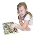Melissa & Doug Deluxe Wooden Vehicles Maze Puzzle