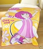 Lazy Town Stephanie  FLEECE BLANKET BED THROW