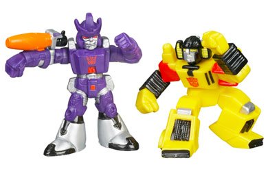 Childrens Toyshop  Toys : Transformers Universe Robot Heroes - Sunstreaker Vs Galvatron
