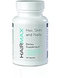 HairMax For Hair, Skin and Nails Dietary Supplement, 60 Count