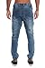 Victorious Distressed Biker Denim Jogger Pants JG870 - INDIGO - Small - E19G
