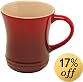 Le Creuset マグカップS レッド 910072-01-06