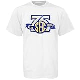 SEC 75 Years White T-shirt