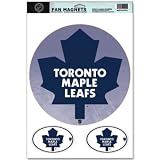 Toronto Maple Leafs Official Logo Car Magnet Set