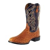 Ariat Mens Cobalt XR Pro Full-Quill Ostrich by Ariat