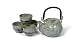 5-pc Japanese Tea Set - Grey Blossom