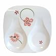 Corelle Coordinates Square spoon rest, 01238, Pretty Pink