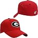 Top of the World Georgia Bull Dogs Dark Red 1-Fit Stretch Cap