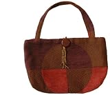 ArtisanStreets Tapestry Purse With Quartered Circle In Rich Textures With Shades Of Rust And Brown. Created With Rich Textures & Colors. Fully Lined With Inside Pocket. Features Vintage Button On Front Closure. Hand Crafted, One Of A Kind 41BJtYKtFYL. SL160 ArtisanStreets Tapestry Purse With Quartered Circle In Rich Textures With Shades Of Rust And Brown. Created With Rich Textures & Colors. Fully Lined With Inside Pocket. Features Vintage Button On Front Closure. Hand Crafted, One Of A Kind