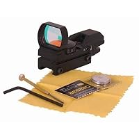 Ultimate Arms Gear Tactical 4 Reticle Red Dot Open Reflex Sight with Weaver-Picatinny Rail Mount by Ultimate Arms Gear -Ultimate Arms Gear