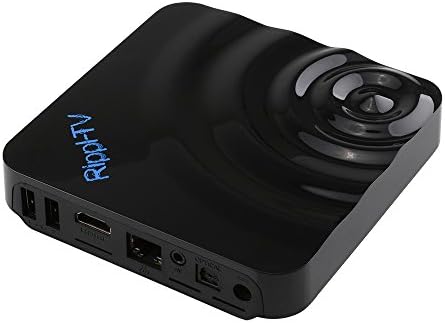 Rippl-TV Android Smart TV Box/ Quad Core UtilOS Special Edition XBMC 4K2K Internet Media Player Full HD 1080P WIFI HDMI XBMC Netflix YOUTUBE Skype YouTube + UR3 Card Reader For Free