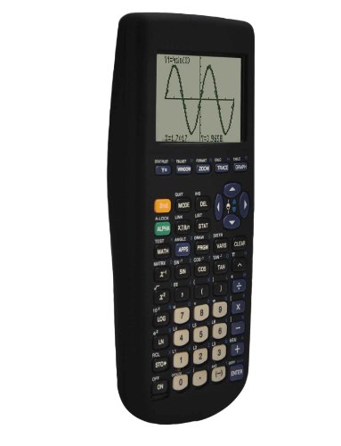 Guerrilla Black Silicone Case For Texas Instruments TI 83 Plus Graphing Calculator On Sale
