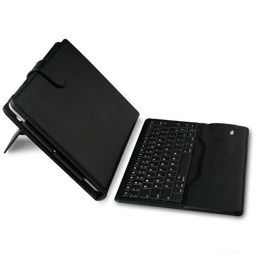 Naztech Book-Style Case with Detachable Bluetooth Keyboard and Stylus Pen for Apple iPad 2 and Apple The New iPad