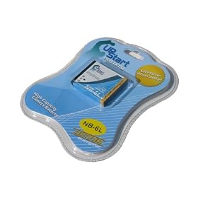 UpStart Battery NB-6L CB-2LY Replacement Battery for Canon Powershot IXY IXUS Digital Cameras