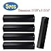 Bigbox Set of 5 Heat Plate Shields for Brinkmann 810-3660-S, 810-2511-S, 810-2512-S Grill Replacement Parts, 15 3/8