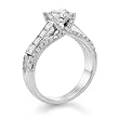 Diamond Engagement Ring in Platinum - Certified, Round, 2.41 Carat, G Color, VS2 Clarity