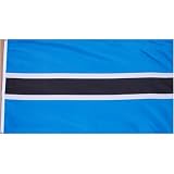 Botswana Flag Polyester 3 ft. x 5 ft.