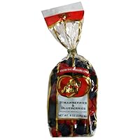 Jelly Belly Strawberries and Blueberries, 8-Ounce Bags (Pack of 12)