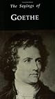 Sayings of Goethe (Duckworth Sayings)