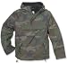 Sports : Windbreaker Outdoor Hoodie mit Fleece - Schneejacke - woodland camo - #1213#
