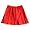 Womens Classic Pleated Skirt-Red (4)