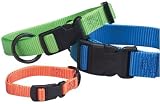 Fits All Super Strong Adjustable Collar Hunter Green 3/8 in.