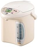 ZOJIRUSHI コードレスタイプ マイコン沸とう電動ポット ホワイトグレー CD-LS30-WGの画像