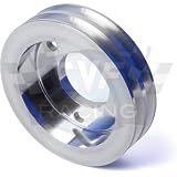 Big Block Chevy Crankshaft Pulley, 396 427 454 V-Belt - Short Water Pump by CVF Racing