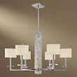 Minka Cashelmara 6 Lt Chrome/Shell Chandelier 4246-77