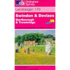Swindon and Devizes, Marlborough and Trowbridge (Landranger Maps)
