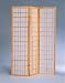 3-Panel Natural Color Wood Shoji Screen / Room Divider