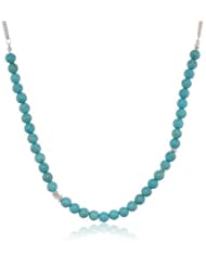 Kenneth Cole New York "Semiprecious Bead Item" Turquoise Semiprecious Bead Necklace, 20"
