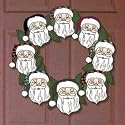 Pattern for Circle Of Santas