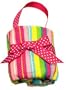 10Doodlebugz Crayola Crayon Keeper in Pink Stripe Font: None