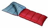 Mountain Trails Sycamore 30 degrees Extra Long Sleeping Bag (33 x 77-Inch, Orange and Silver)