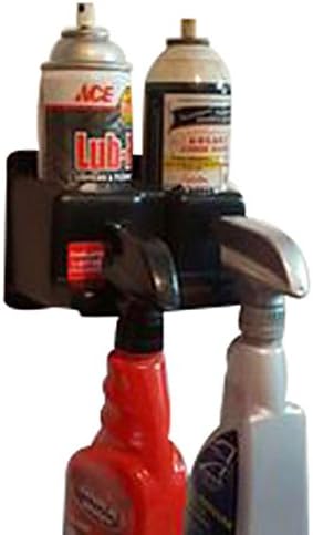 Product Handlers Two Spray Can / Spray Bottle Holder Caddie Rack Garage Shop Race Trailer Storage Organizer - trailer box