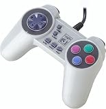 Logic 3 Speed Pad - Gamepad - 13 bouton(s) - Sony PlayStation 2, Sony PlayStation - blanc