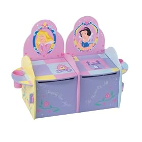 Disney Princess 2 Seater Toy Box