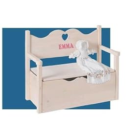 Bench Toy Box by Little Colorado by Little Colorado