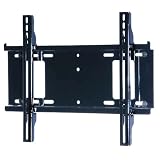 Peerless 23 - 46 Inches Univ. Flat Wall Mount, Black