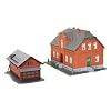 Kibri 38188 - H0 Siedlungshaus Oberhausen m. Nebengeb�ude