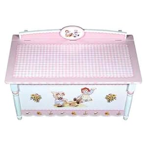 Click here to buy Guidecraft Raggedy Ann and Andy Toy Box by Guidecraft.