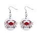 Zodiac Sign Cancer Dangle Earrings Jewelry 1 inch Buttons 12176339