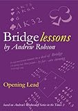 Bridge lessons. Opening lead