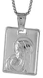 Sterling Silver Mother and Child Pendant