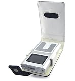 Creative Zen Sleek 20GB Photo Premium Leather 2-tone Case with Swivel Belt Clip