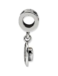 Reflection Beads Silver Cowboy Hat Travel Dangle