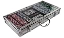 Set of 650 Premium 11.5 gram Diamond Suited Poker Chips w/Aluminum Case