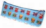 Lenticular Coin Purse / Holder / Case, SOBRE, CHINESE OPERA Changing Faces, Transfomers, Blue