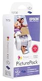 Epson C13T573040 T573 PicturePack for the PictureMate 100 (Includes Photo Cartridge and 10x15cm Photo Paper)
